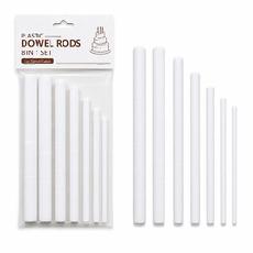 Plastic dowel 8in1
