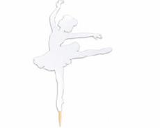 Dancing girl White