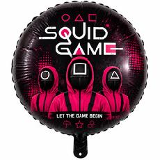 Squid Game round Balloon Foil Balloon set 5in1