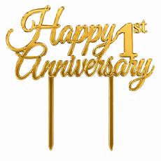 Happy 1st anniversary